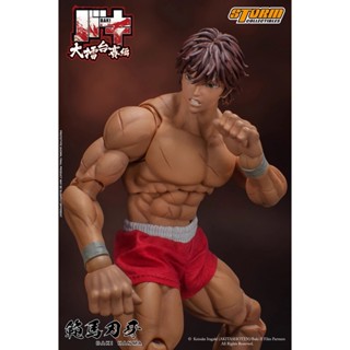 ของเล่นฟิกเกอร์พายุ 1/12 KIBK01 BAKI HANMA 6 นิ้ว