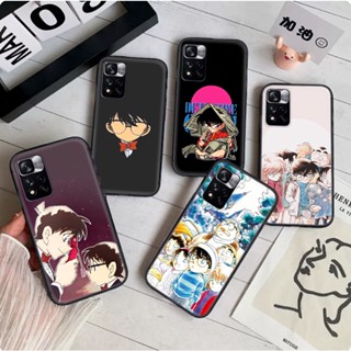 เคสโทรศัพท์มือถือแบบนิ่ม ลายอะนิเมะนักสืบโคนัน 192YPJ สําหรับ Redmi Note 9S 9 Pro Max 9T 10 Pro Max 4G 10S 10T 5G