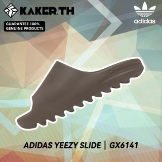 Adidas Originals Yeezy Slide 100%แท้ GX6141 รองเท้าแตะแฟชั่น Soot