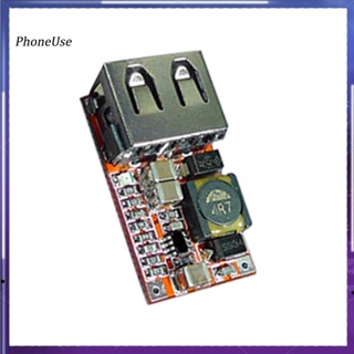 Phoneuse โมดูลชาร์จ USB 6-24V 12V 24V เป็น 5V 3A สําหรับรถยนต์