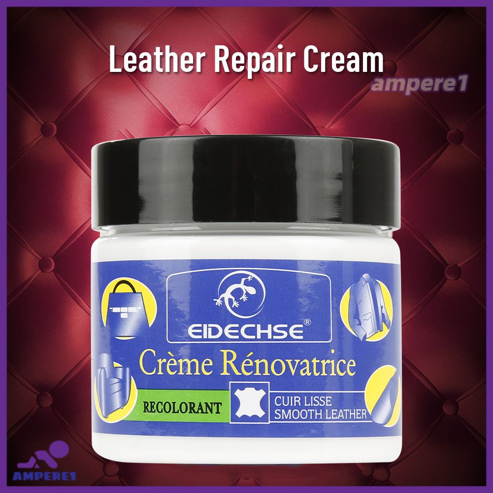 Leather Vinyl Repair Filler Compound Cream for Leather Restoration Cracks  Burns Car Seat Sofa Holes