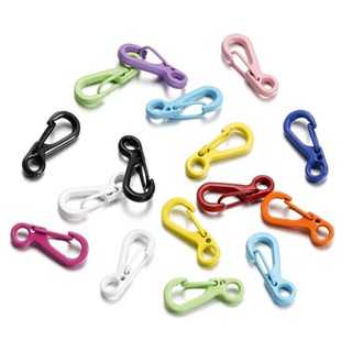 St.kunkka 10 ชิ้นพวงกุญแจสีลูกกวาด Claw Hook Key แหวนสําหรับ…