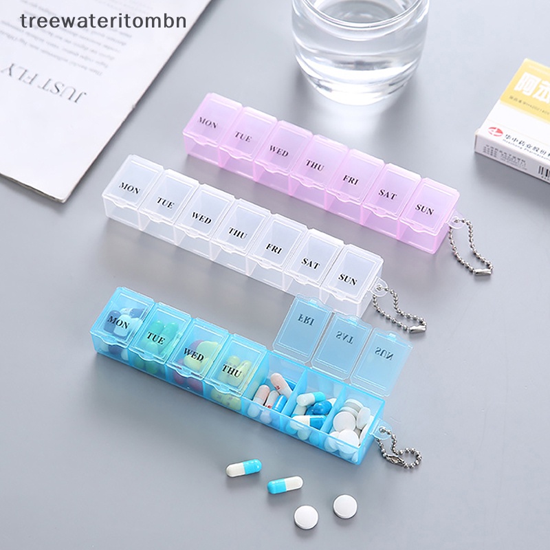 Tt กล่องยา 7 วัน รายสัปดาห์ 3 สี mbn
