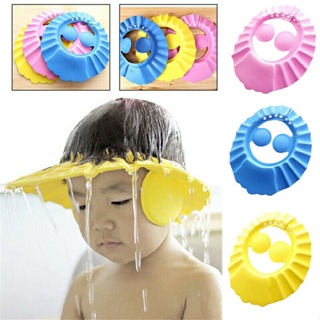 Aimy Baby Shower Cap Shield Waterproof Hat Adjustable Kids Ears Protection