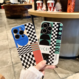 เคสโทรศัพท์มือถือ ลายกระดานหมากรุก สไตล์เรโทร สําหรับ Realme 10 pro 5g C35 C33 C31 C11 2021 7i C17 C15 C21 C20 C21Y C25Y C25 C12 C25S 8i 5 5i 5s 6i 6 6s 7 8 9 pro 5g G009T