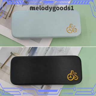 Melodygoods1 กล่องแว่นตาอ่านหนังสือ PU ทรงสี่เหลี่ยม สําหรับผู้ชาย และผู้หญิง