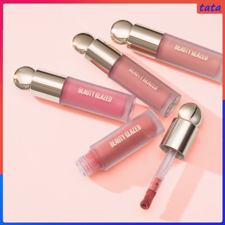 Beauty Glazed Original Waterproof Liquid Blush Matte Moisturizing Liquid Blush 24h Long Lasting (tata.th)