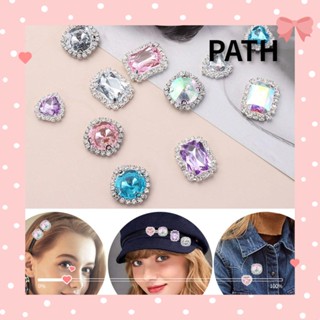 Path กระดุม ทรงกลม ลายหัวใจ สําหรับตกแต่งเสื้อผ้า สมุดภาพ งานแต่งงาน