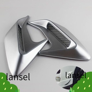 LANSEL สติกเกอร์ติดรถยนต์ ลายฉลาม 1 คู่