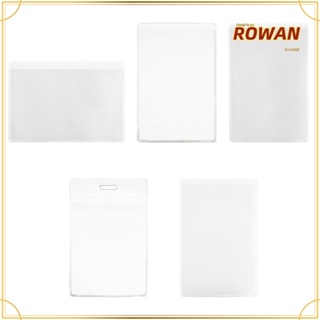 Rowans ซองใส่บัตรประจําตัว กันน้ํา อเนกประสงค์ 10 ชิ้น