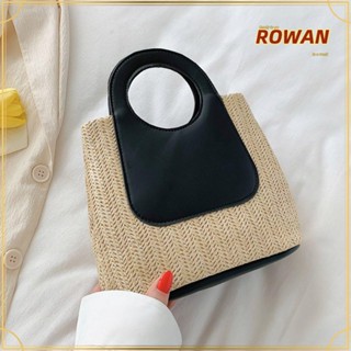 Rowans กระเป๋าสะพายไหล่ กระเป๋าถือ ลําลอง สีฮิต สําหรับผู้หญิง