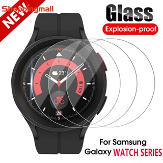 สําหรับ Samsung Galaxy Watch Series ฟิล์มกระจกนิรภัย / 40/41/42/44/45/46 มม. HD ใส ป้องกันรอยขีดข่วน เต็มจอ ฟิล์มกันรอย