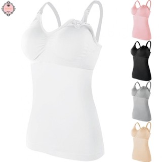 Trendy Maternity Breastfeeding Vest with Front Clasp Lingerie for Pregnant Women