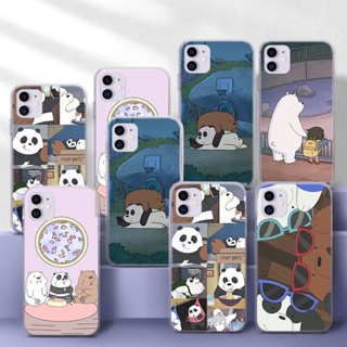 เคสโทรศัพท์มือถือแบบนิ่ม ลาย we bare bears น่ารัก CPC8 สําหรับ Realme 3 Q 5 5i 5s 6 6i 7 Pro 7i C11 C12 C15