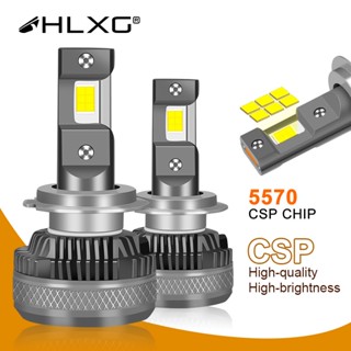 【Super Bright】หลอดไฟตัดหมอกรถยนต์ HLXG Canbus H7 LED H4 H11 H1 HIR2 9012 HB3 HB4 9005 9006 PTF 300W 150000Lm 6000K 12V