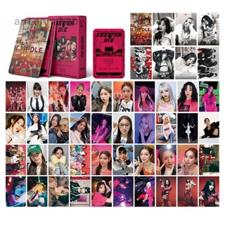 Ab โปสการ์ดรูปภาพ Kpop (G)I-DLE I Never Die Lomo Card สําหรับแฟนคลับ 55 ชิ้น ต่อชุด