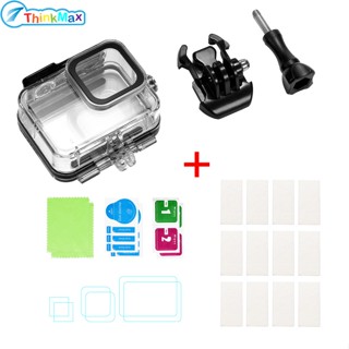 สําหรับ Gopro Hero 8 อุปกรณ์หน้าจอกล้อง เคสกันน้ํา ฟิล์มนิรภัย ฟิล์มป้องกันหมอก การป้องกันโดยรวม