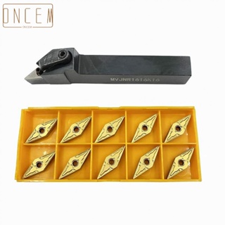 【ONCEMOREAGAIN】High Quality CNC External Turning Tool Holder MVJNR 1616K16 + VNMG160404 Inserts