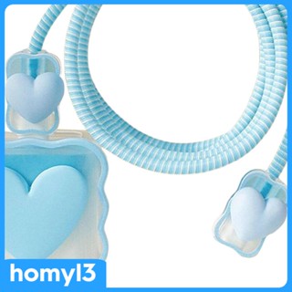 [Homyl3] อะแดปเตอร์ถนอมสายชาร์จ USB สําหรับโทรศัพท์มือถือ