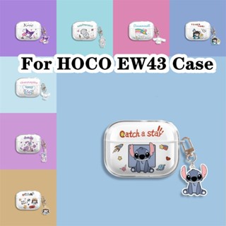 【imamura】สําหรับ Hoco. เคสหูฟัง แบบนิ่ม ลายการ์ตูน EW43 สําหรับ HOCO EW43