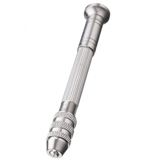 Hand Drill Silver 1Pc/11Pcs Aluminum Alloy For Drilling Wood Making DIY