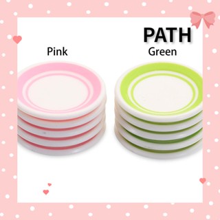 Path จานจิ๋ว สีเขียว สําหรับบ้านตุ๊กตา