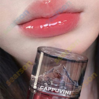 ลิปมันและลิปสติกริมฝีปาก Cappuvini Iceberg Transparent Cappuvini Glass Balm Lip moisturize moisturizes 【searson】 【searson】 【searson】