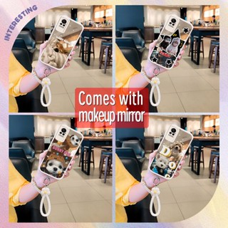 luxurious Mirror surface Phone Case For Xiaomi Civi 5G/Civi 1S Makeup mirror trend dustproof Liquid silicone