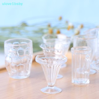 Ulove1bsby ถ้วยพลาสติก รูปไอศกรีม ซันเดีย ขนาดเล็ก DIY 12 ชิ้น ต่อชุด TH