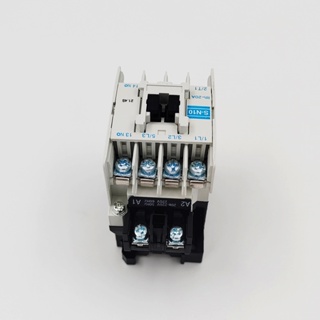 ไท ย ท MS-N10 MAGNETIC CONTACTORS  แมกเนติก คอนแทกเตอร์ กระแส20A 1NO มีไฟ: 24V 48V 110V 220V 380V สินค้าพ ส่งทุกวัน