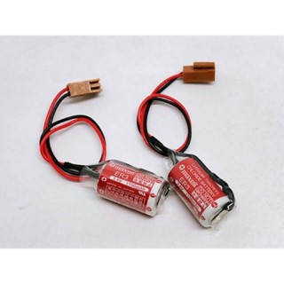 ในไทย ER3 / 3.6V 1100mAh Maxell (แจ็คน้ำตาล) แบตเตอรี่  PLC Lithium Battery for PLC ออกบิลภาษี