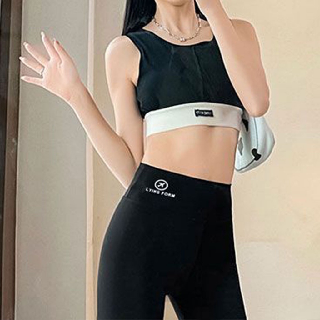 กางเกงขาสั้น เอวสูง ใส่ออกกําลังกาย สำหรับผู้หญิง - รูปที่ 6