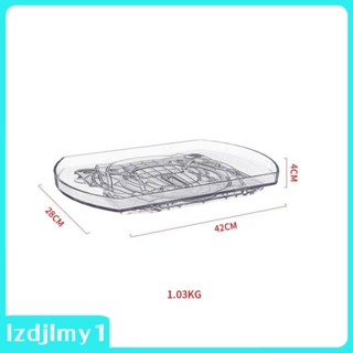 [Lzdjlmy1] ถาดจัดระเบียบเครื่องเทศ แบบหมุนได้ สําหรับตู้เย็น