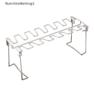 [NutriliteMelting1] ตะแกรงสเตนเลส ไม่ติดผิว สําหรับย่างบาร์บีคิว [TH]