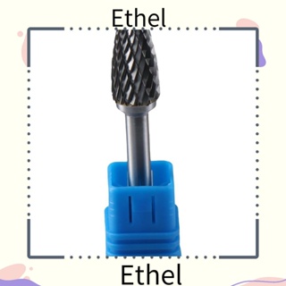 Ethel1 ดอกสว่านคาร์ไบด์ทังสเตน SF-5 โลหะ 1 นิ้ว ยาว 1/4 นิ้ว สําหรับเครื่องเจียร