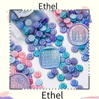 Ethel1 แสตมป์ตราประทับขี้ผึ้ง สําหรับซองจดหมาย Diy 100 ชิ้น