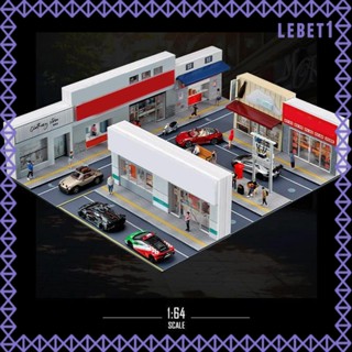 [Lebet] โมเดลตัวต่อ Diorama สเกล 1:64 ขนาดเล็ก สําหรับตกแต่งบ้านตุ๊กตา