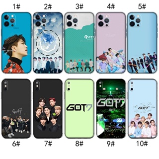 เคสโทรศัพท์มือถือ แบบใส ลาย Kokp GOT7 สําหรับ iPhone 7 8 Plus 11 Pro Max MZD102