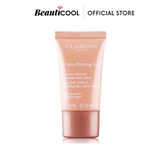 CLARINS Extra Firming Jour Wrinkle Control Firming Day Silky Cream All Skin Types 15ml ยกกระชับ