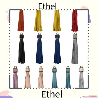 Ethel1 พู่หนัง PU หลากสี สําหรับทําเครื่องประดับ Diy