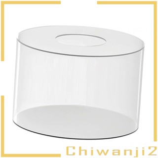 [Chiwanji2] ถาดอะคริลิคใส ทรงกลม สําหรับตกแต่งเค้ก DIY