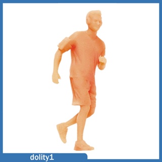 [Dolity1] โมเดลฟิกเกอร์เรซิ่น รูปสเกล 1:64 ไม่มีเพ้นท์สี สําหรับตกแต่งสวน