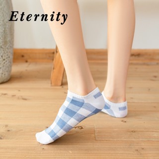 Eternity   ถุงเท้าข้อยาว ระบายอากาศ ถุงเท้า แฟชั่น ถุงเท้าข้อสั้น ลายน่ารักเนื้อผ้านุ่ม Beautiful สบาย Stylish พิเศษ A96N007 36Z230909