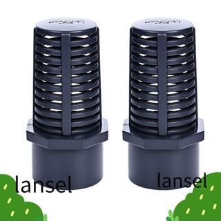 Lansel ตะกร้าดอกไม้ UPVC สีเทาเข้ม ทนแรงดันน้ํา DN20 2 ชิ้น