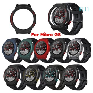 Will กรอบเคสแข็ง ป้องกันหน้าจอ สําหรับ Mibro GS Watch