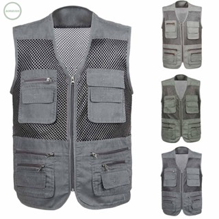 GORGEOUS~Tank Tops Mens Vest Patchwork Mesh Quick-drying Solid Color Breathable