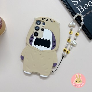 เคสโทรศัพท์มือถือ ลายฉลามน่ารัก พร้อมสายคล้องมือ สําหรับ OPPO Find X5 Pro X3 X2 Pro Find X2 Lite A16 A16S A16K A16E A15 A15S A37 A73 4G 2020 Neo 9 F1 Plus R17 R15