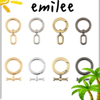 Emilee สปริงโอริง หัวเข็มขัด ชุบสังกะสีอัลลอย 22 มม. สําหรับกระเป๋า