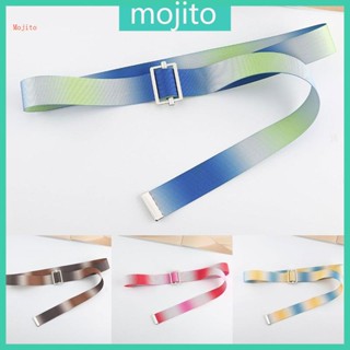 Mojito เข็มขัดผ้าใบ สีรุ้ง สําหรับผู้หญิง