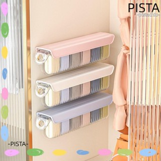 Pista กล่องเก็บชุดชั้นใน พลาสติก 4 สี เนคไท จัดเก็บ แบ่ง แบบพกพา ตู้เสื้อผ้า ติดผนัง ชุดชั้นใน ถุงเท้า แบ่งตู้เสื้อผ้า บ้าน